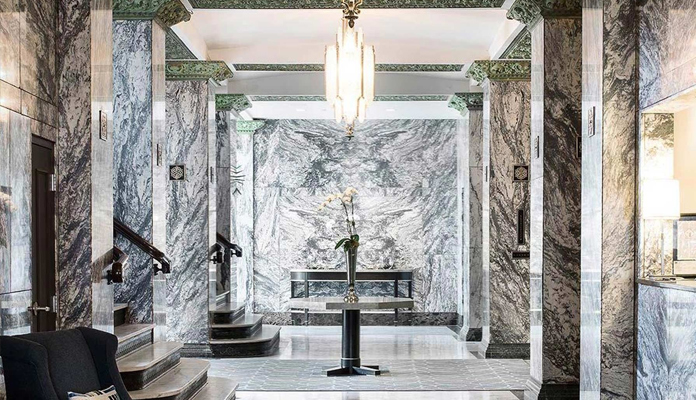 ¿Cómo elegir mármol adecuado para las paredes del hotel?